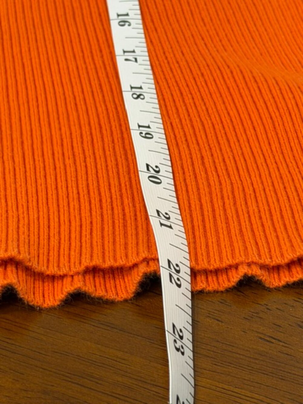 Ralph Lauren Orange Cotton Turtleneck Sweater PM - Picture 6 of 13